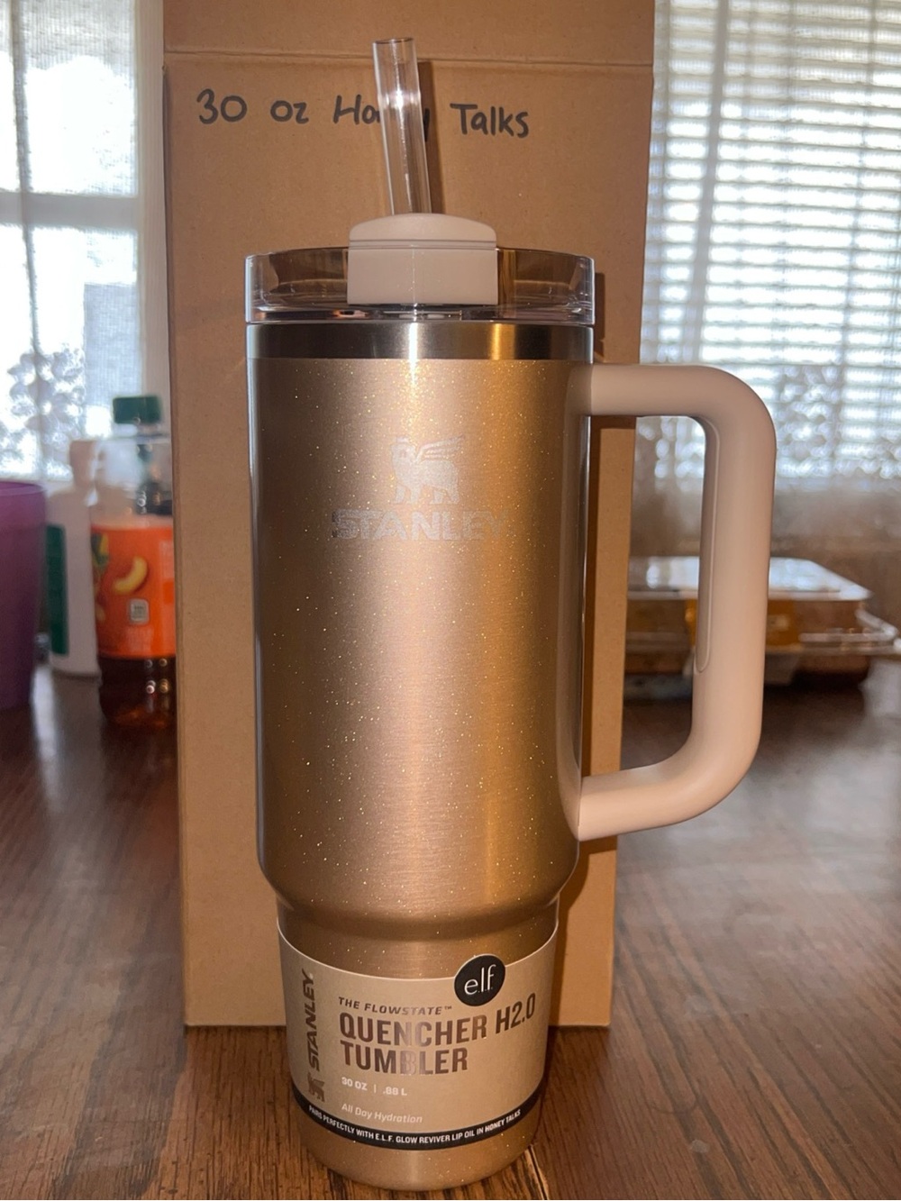 Stanley x ELF Quencher H2.0 30 Oz Tumbler - Honey Talks
